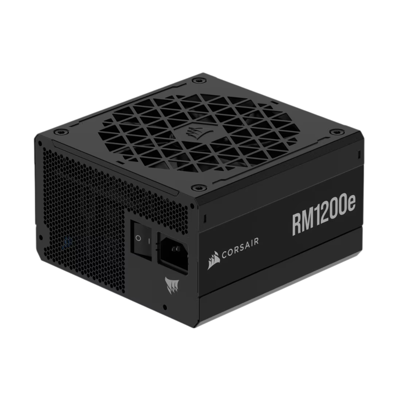 Блок питания Corsair RM1200e Low-Noise, 1200 Вт, 80 PLUS Gold, ATX, активный PFC, вентилятор 140x140 мм, фото 3