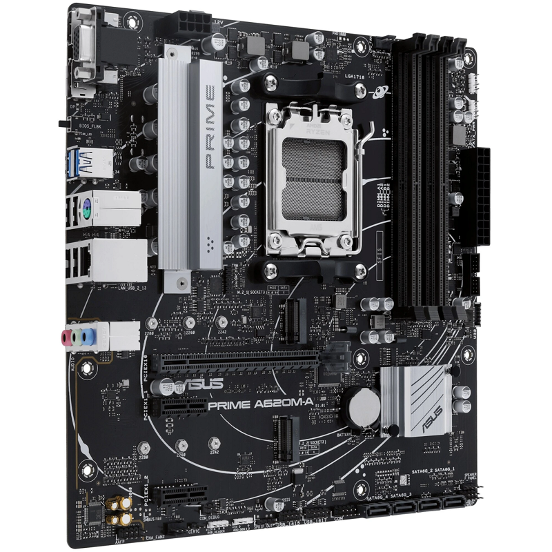 Материнская плата ASUS PRIME A620M-A-CSM, AM5, AMD A620, mATX, DDR5, фото 31