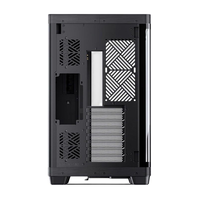 Корпус для ПК Jonsbo TK-4, Midi Tower, чёрный, под ATX, mATX, mITX, материал закалённое стекло, сталь, фото 5