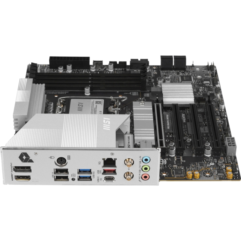 Материнская плата MSI PRO B860M-A WIFI6E, LGA1851, Intel B860, Micro-ATX, DDR5, фото 3