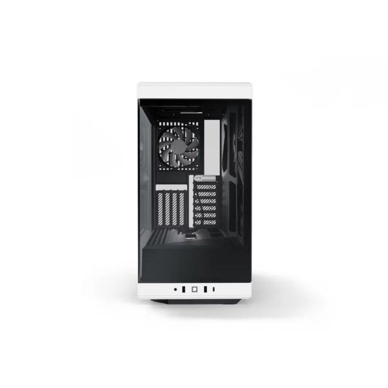 Корпус для ПК Hyte Y40, Midi Tower, белый, чёрный, под ATX, mATX, Mini-ITX, фото 2