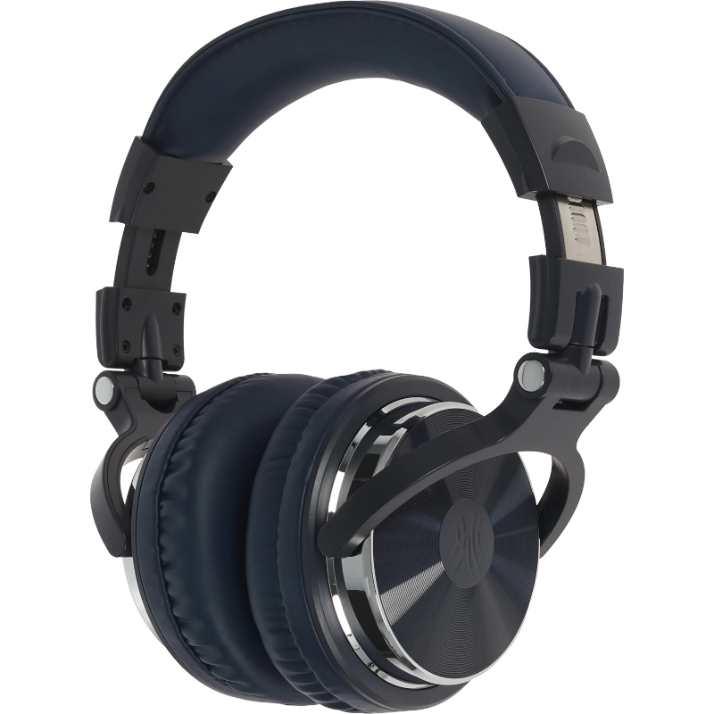Гарнитура Oneodio Studio Pro 10, проводное подключение, Jack, Mini-jack, полноразмерные, тёмно-синий