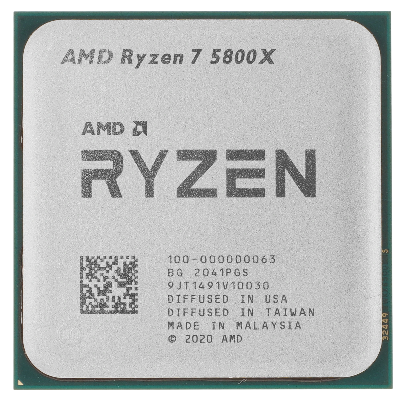 Процессор AMD RYZEN 7 5800X, 105 Вт
