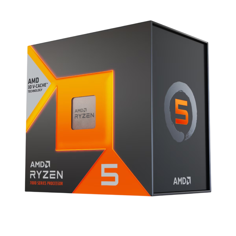Процессор AMD Ryzen 5 7500X3D, AM5, OEM, 6 ядер, 12 потоков, до 4.5 ГГц, AMD Radeon