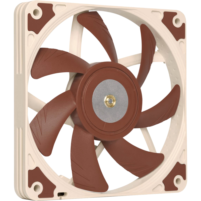 Корпусной вентилятор Noctua Cooler NF-A12x15 FLX, вентилятор 120 мм, 1850 об/мин, бежевый, шум 23.9 дБА