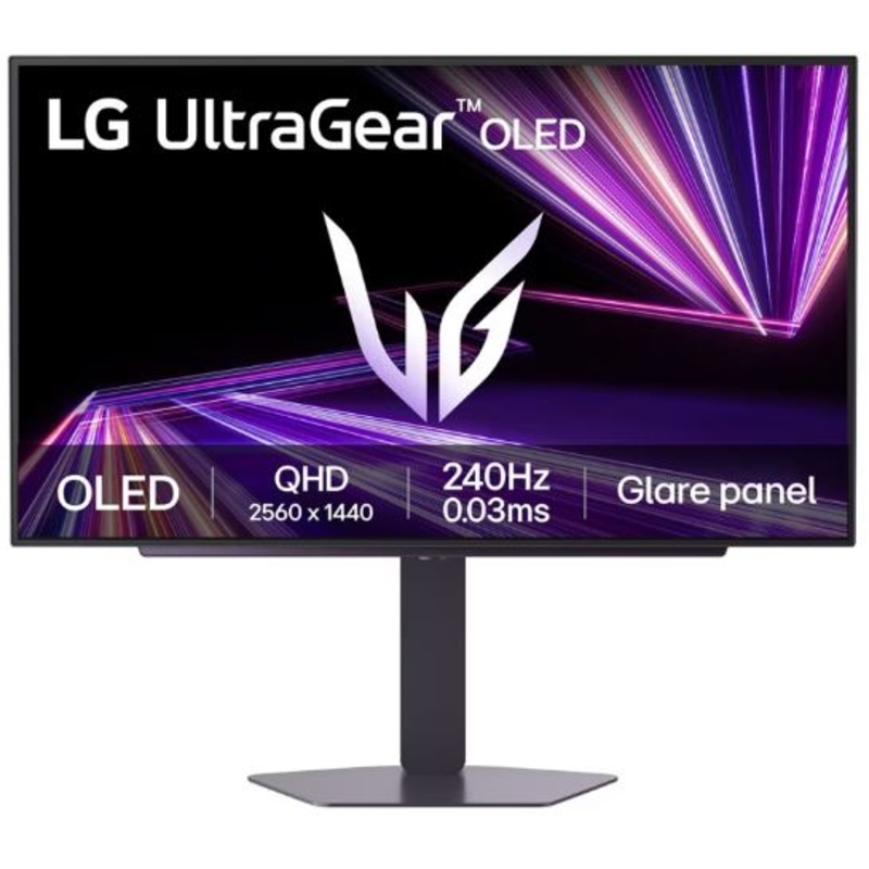 Монитор LG 27GX704A-B, 26.5 дюйма, 2560x1440, 240 Гц, OLED, 275 кд/м², фиолетово-серый