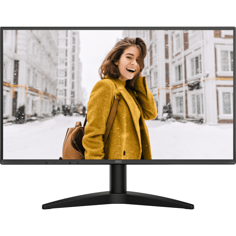 Монитор AOC 25B36X, 24.5 дюйма, 1920x1080, 144 Гц, IPS, чёрный, HDMI x 1, VGA x 1