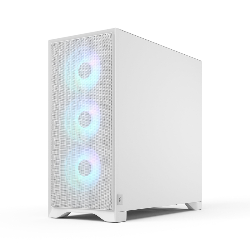 Корпус для ПК Fractal Design Pop 2 Air TG RGB, Midi Tower, белый, под ATX, mATX, mITX, подсветка ARGB, фото 12