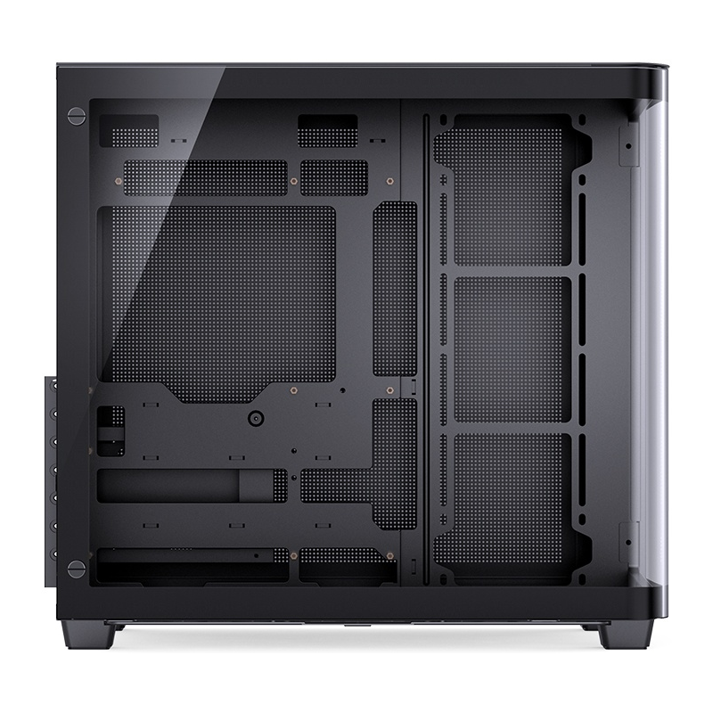 Корпус для ПК Jonsbo TK-3, Midi Tower, чёрный, под ATX, mATX, Mini-ITX, материал закалённое стекло, сталь, фото 3