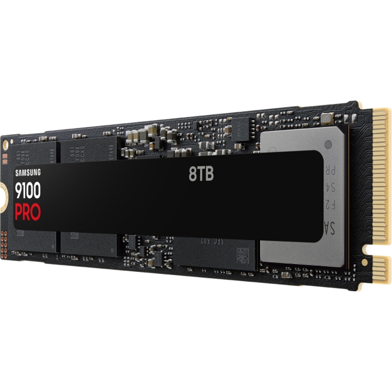 Твердотельный накопитель Samsung SSD 9100 PRO, 8000 ГБ, V-NAND, чтение 14800 МБ/с, 4800 ТБ, MZ-VAP8T0BW, фото 8