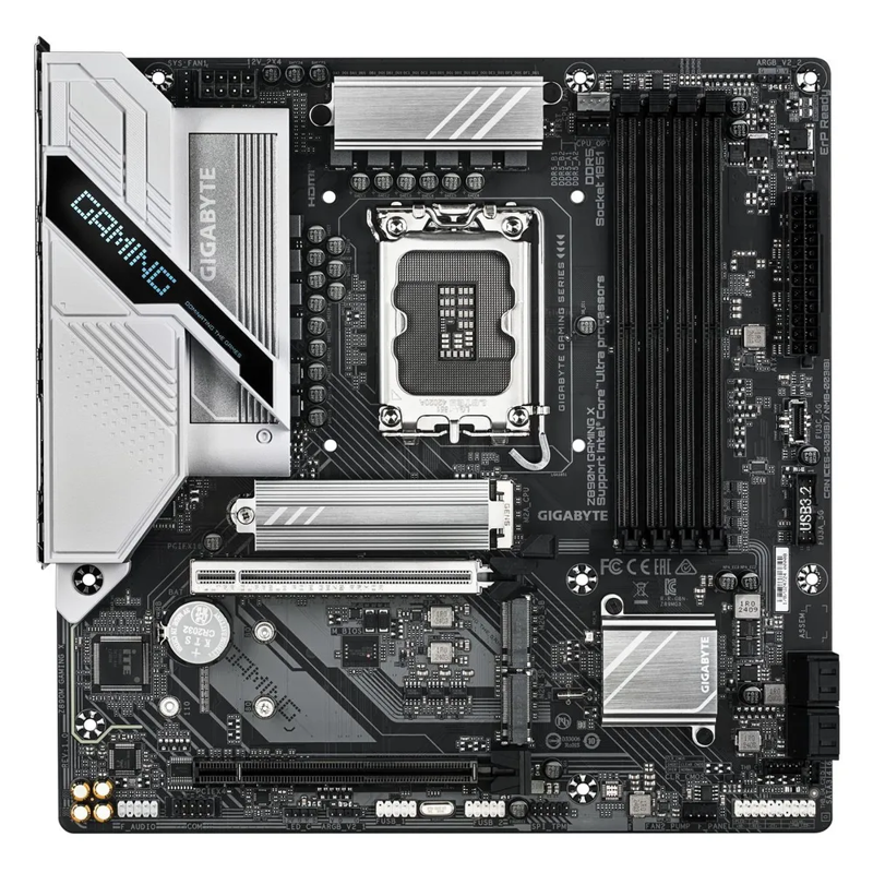Материнская плата Gigabyte Z890M X, LGA1851, Intel Z890, mATX, DDR5, фото 6