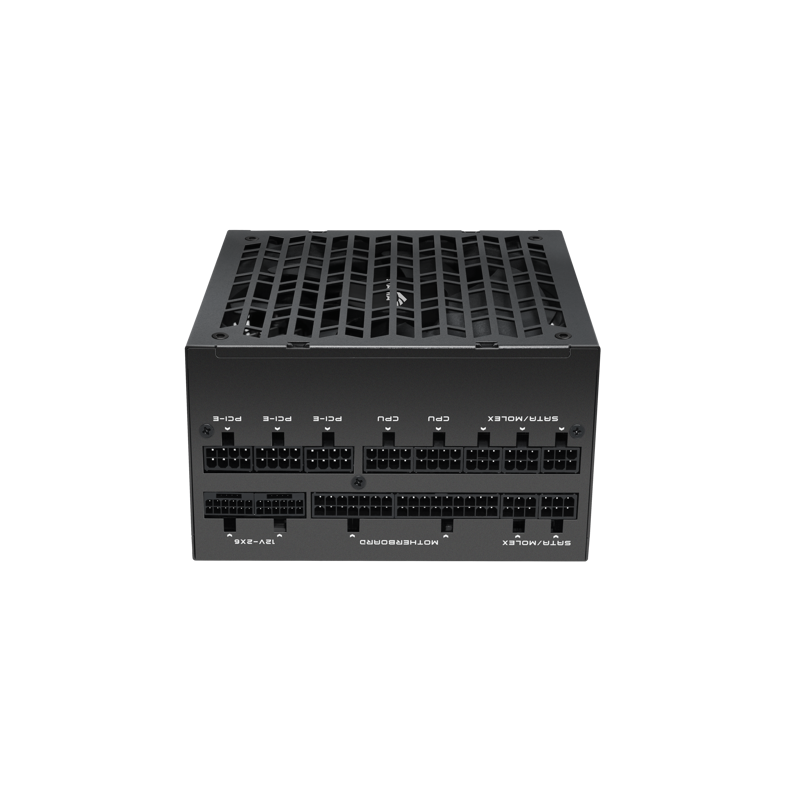 Блок питания Sama P1200, 1200 Вт, 80 PLUS Platinum, ATX, активный PFC, вентилятор 140x140 мм, чёрный, фото 3