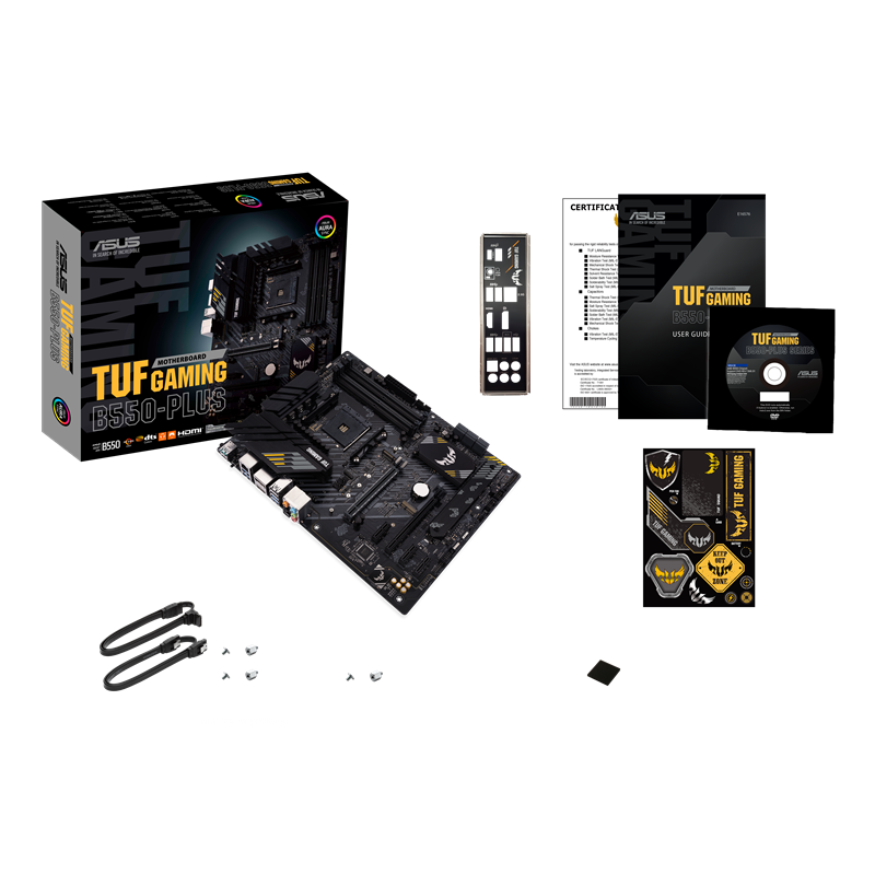 Материнская плата ASUS TUF B550-PLUS, AM4, AMD B550, ATX, DDR4, фото 16