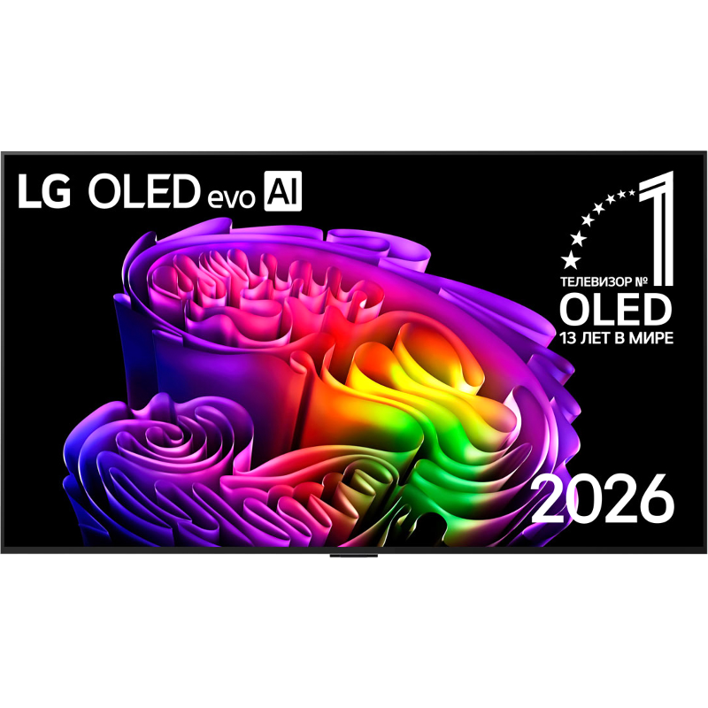 Телевизор LG OLED55G6RLA, 55 дюймов, 4K UHD, OLED, 120 Гц, Smart TV, серебристый