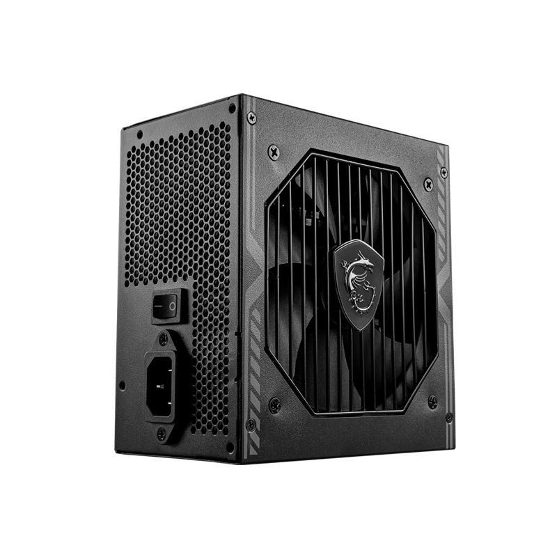 Блок питания MSI MAG A550BN, 550 Вт, 80 PLUS Bronze, ATX, активный PFC, вентилятор 120x120 мм, фото 3