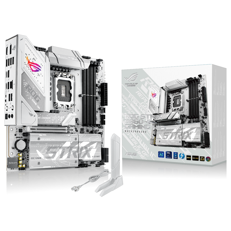 Материнская плата ASUS ROG STRIX B860-G WIFI, LGA1851, Intel B860, Micro-ATX, DDR5