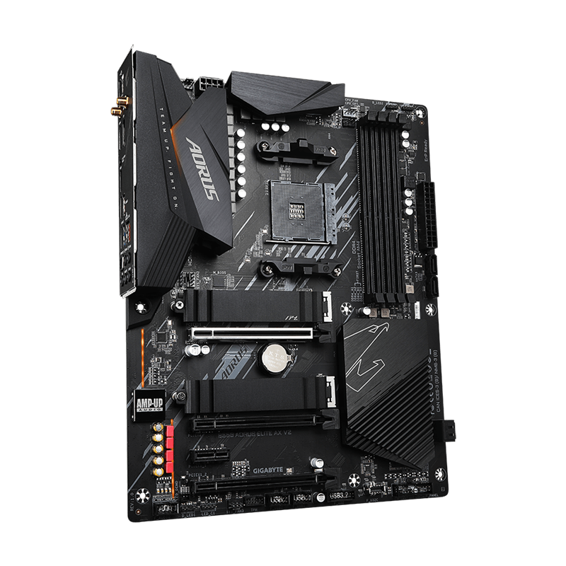Материнская плата Gigabyte B550 AORUS ELITE AX V2, AM4, AMD B550, ATX, DDR4, фото 3
