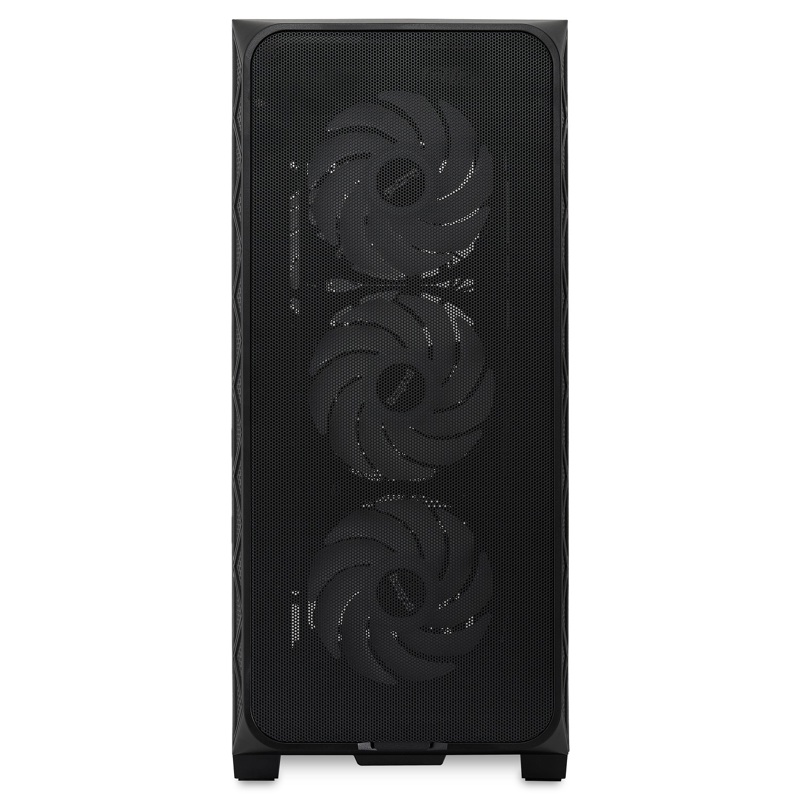 Корпус для ПК Hspd M521, Midi Tower, чёрный, под ATX, mATX, Mini-ITX, материал закалённое стекло, сталь, фото 8