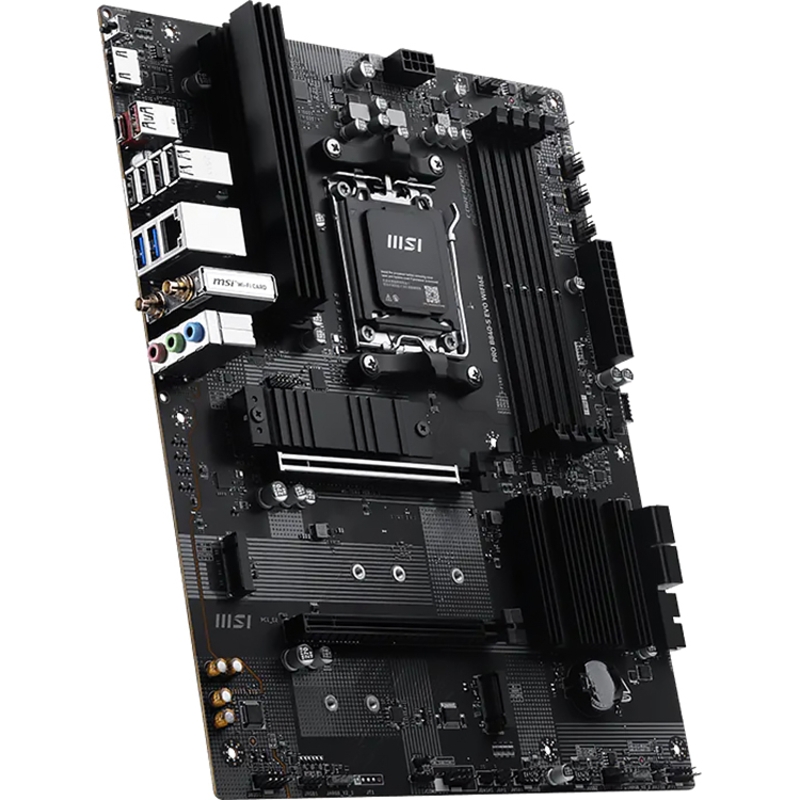 Материнская плата MSI PRO B840-S EVO WIFI6E, AM5, AMD B840, ATX, DDR5, фото 8