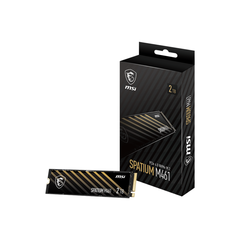 Твердотельный накопитель MSI SSD SPATIUM M461, 2 ТБ, 3D NAND, чтение 5000 МБ/с, 450 ТБ, фото 5