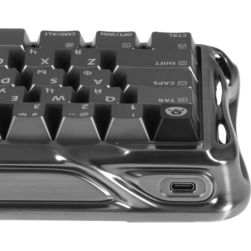Клавиатура Gravastar Mercury V60Pro XTAL BLK RU, белый, фото 10