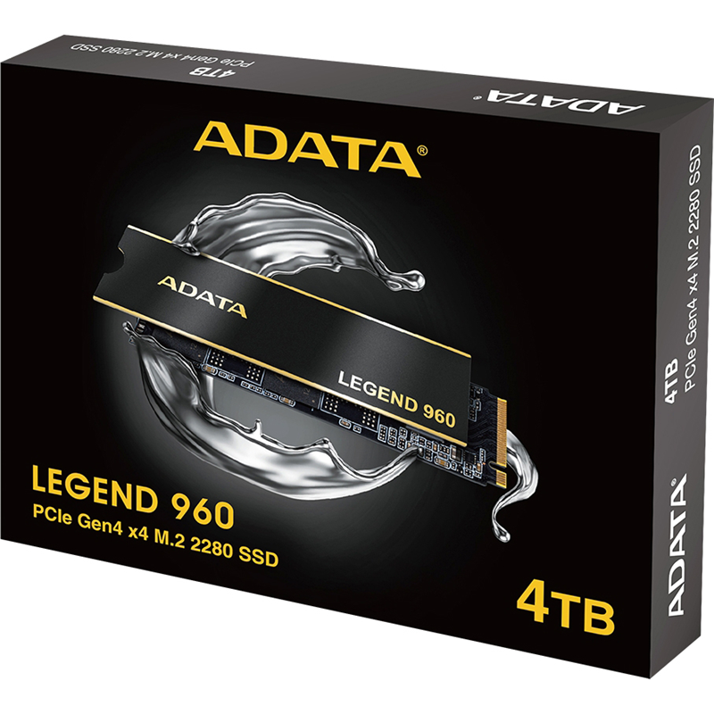 Твердотельный накопитель ADATA SSD LEGEND 960, 4 ТБ, 3D NAND, чтение 7400 МБ/с, 3120 ТБ, фото 9