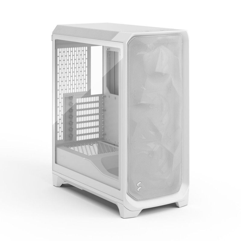 Корпус для ПК Fractal Design Meshify 3 TG Clear Tint, Midi Tower, белый, под ATX, E-ATX, mATX, Mini-ITX, фото 22