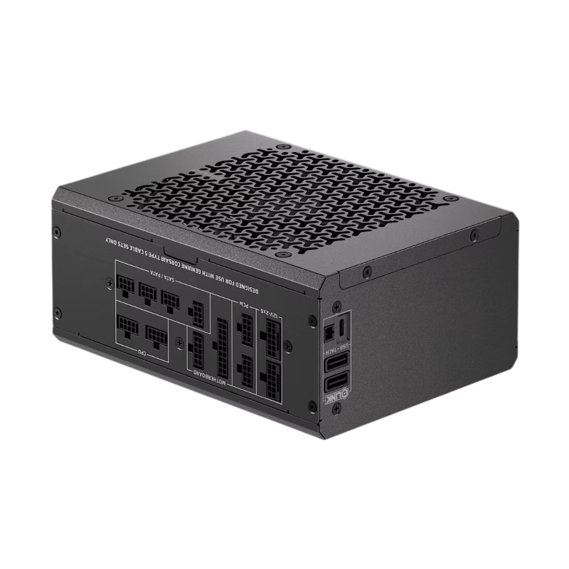 Блок питания Corsair HX1500i SHIFT, 1500 Вт, 80 PLUS Platinum, ATX, активный PFC, вентилятор 140x140 мм