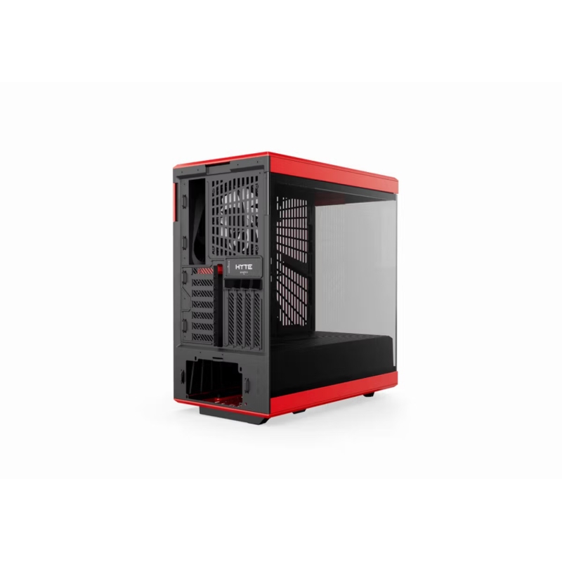Корпус для ПК Hyte Y40, Midi Tower, красный, чёрный, под ATX, mATX, Mini-ITX, фото 6