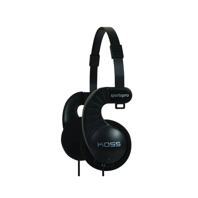 Наушники Koss Sporta Pro 21299147771, проводное подключение, Mini-jack, накладные, чёрный