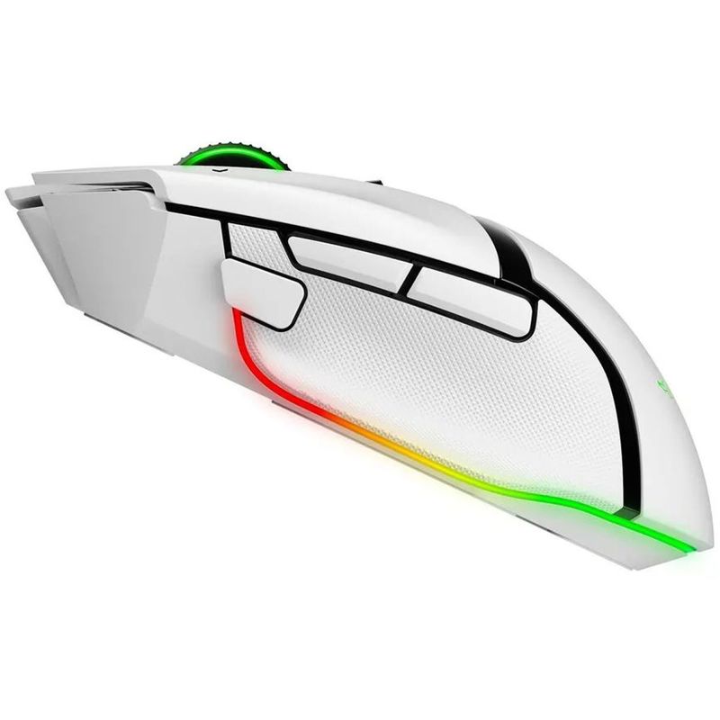Мышь Razer Basilisk V3 Pro 35K, радиоканал, 35000 dpi, белый, подсветка, фото 5
