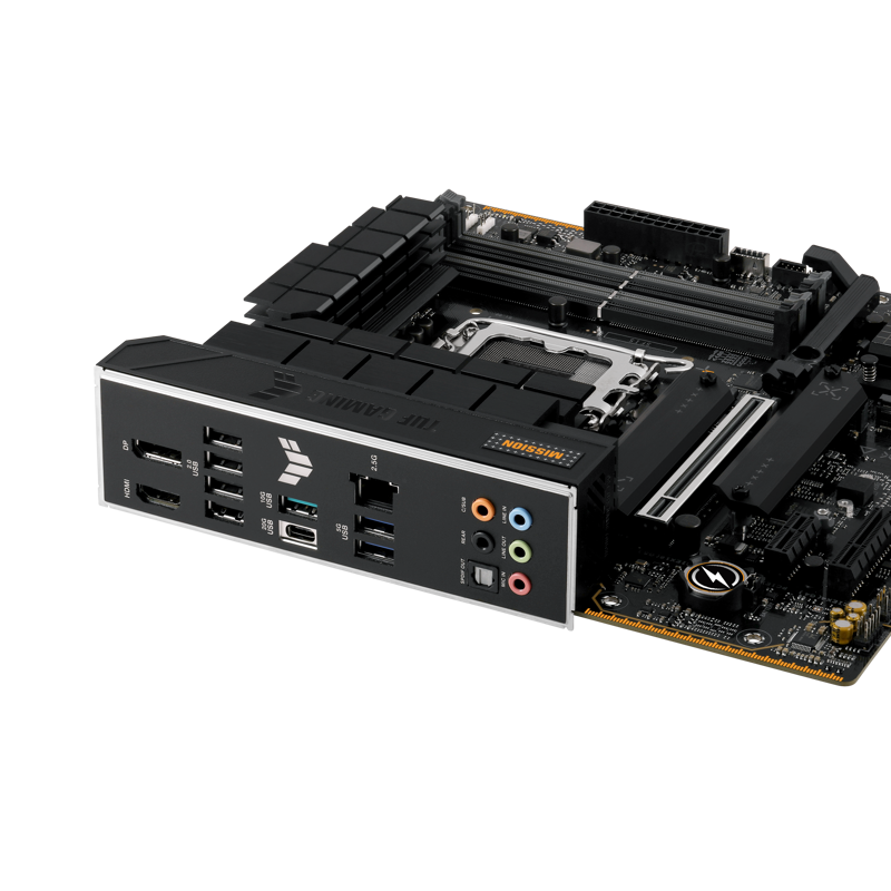 Материнская плата ASUS TUF B760M-PLUS II, LGA1700, Intel B760, mATX, DDR5, фото 5