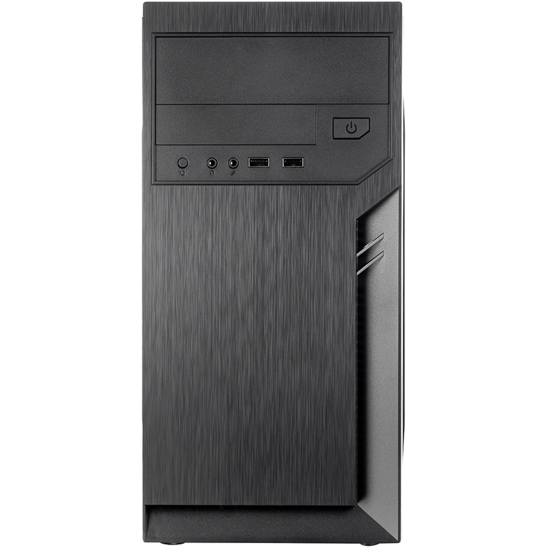Корпус для ПК Foxline FL-702, Mini Tower, с БП 500 Вт, чёрный, под mATX, Mini-ITX, фото 8