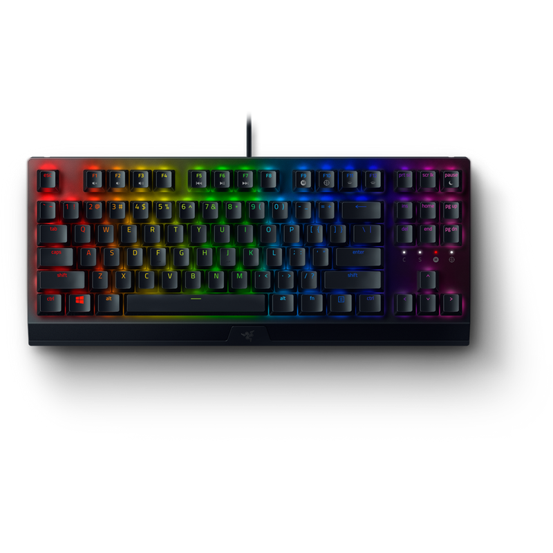 Клавиатура Razer Blackwidow V3, проводное подключение, USB-A, механические, чёрный, подсветка, фото 2
