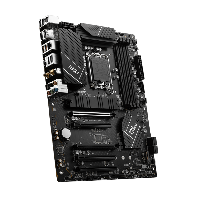 Материнская плата MSI INTEL B760 s1700, LGA1700, ATX, DDR4, DIMM, 128 ГБ ОЗУ, фото 4