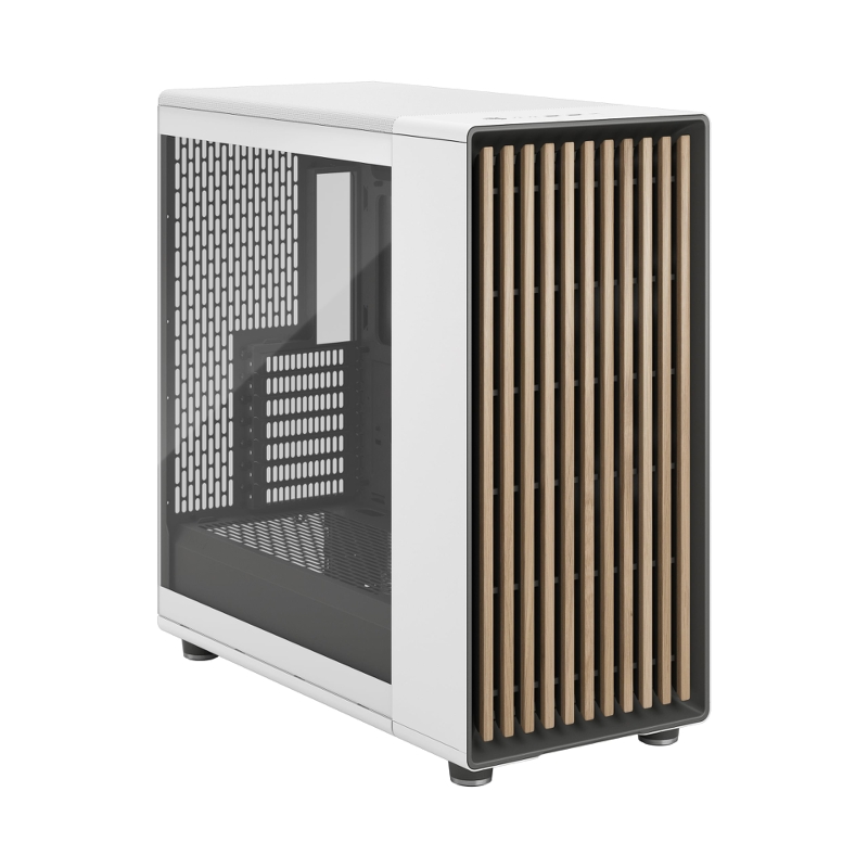 Корпус для ПК Fractal Design North XL RC Chalk TG Clear, Full Tower, белый, под ATX, E-ATX, mATX, mITX, фото 2