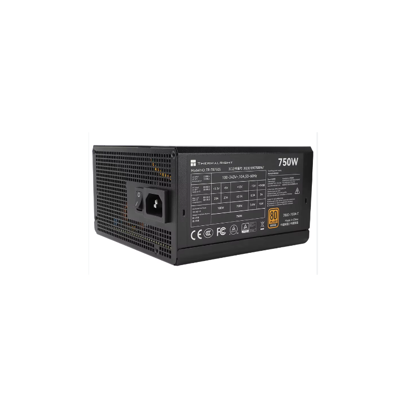 Блок питания Thermalright TR-TB750S, 750 Вт, 80 PLUS Bronze, ATX, вентилятор 120x120 мм, фото 4