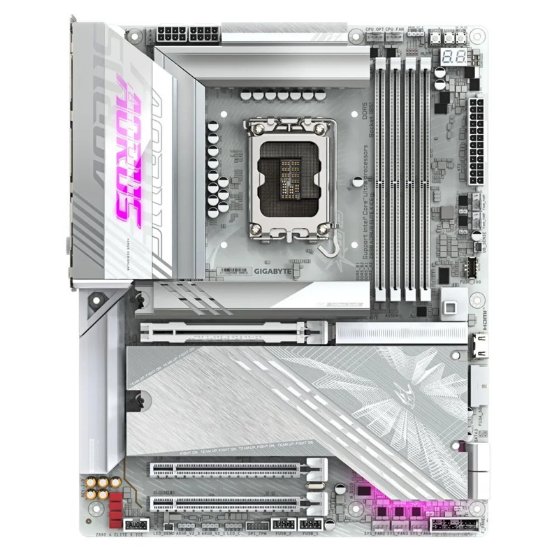 Материнская плата Gigabyte Z890 A ELITE X ICE, LGA1851, Intel Z890, ATX, DDR5, фото 2