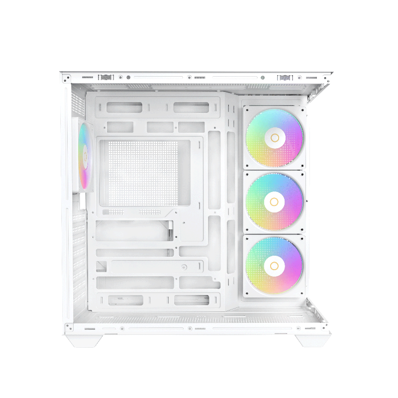 Корпус для ПК Ocypus Gamma C74 WH ARGB, Midi Tower, белый, под ATX, mATX, mITX, подсветка ARGB, фото 6