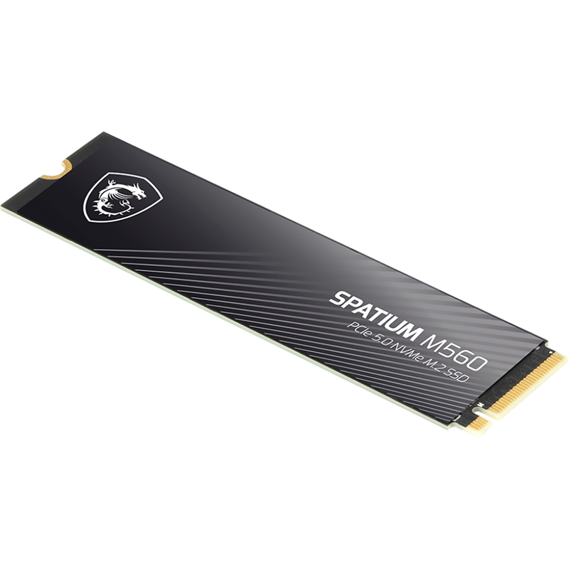 Твердотельный накопитель MSI SSD SPATIUM M560, 2 ТБ, 3D TLC, чтение 10300 МБ/с, 1200 ТБ, фото 4