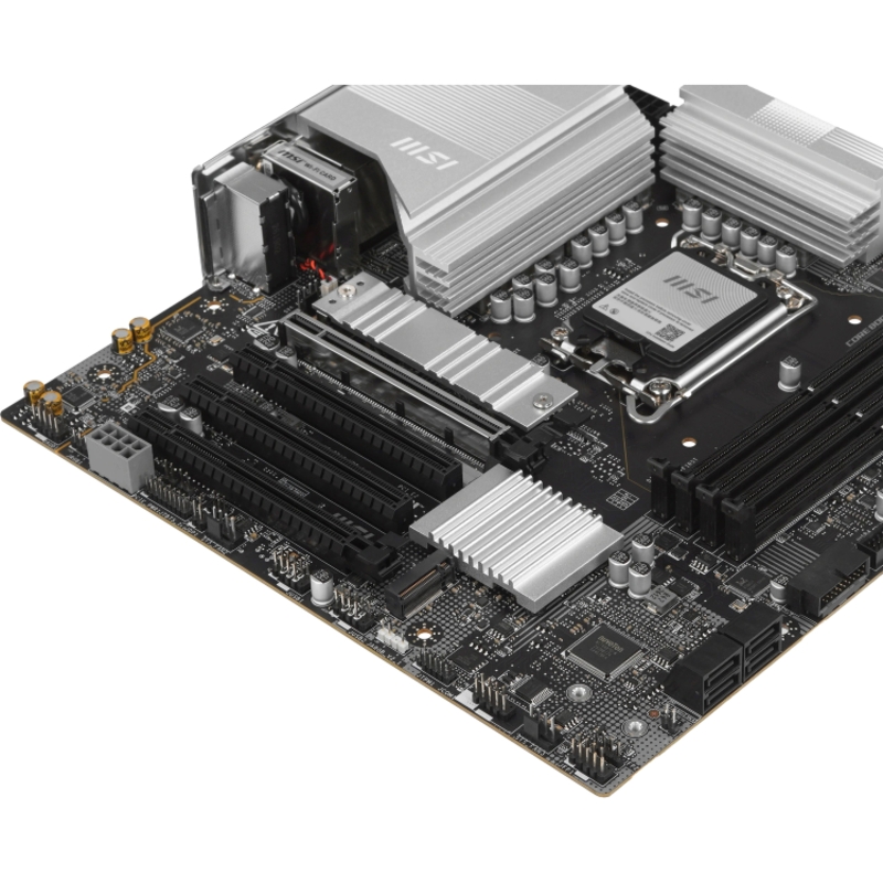 Материнская плата MSI PRO B860M-A WIFI6E, LGA1851, Intel B860, Micro-ATX, DDR5, фото 4