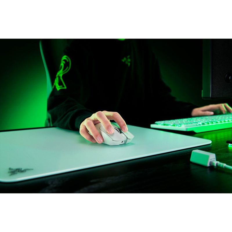 Мышь Razer Viper V3 Pro, USB-A, USB-C, радиоканал, 35000 dpi, белый, фото 7