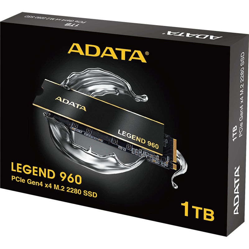 Твердотельный накопитель ADATA SSD LEGEND 960, 1 ТБ, 3D NAND, чтение 7400 МБ/с, 780 ТБ, фото 7