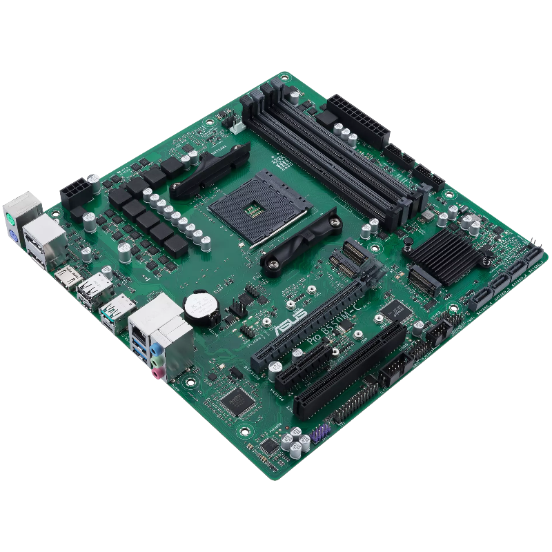 Материнская плата ASUS PRO B550M-C, AM4, AMD B550, E-ATX, DDR4, фото 4