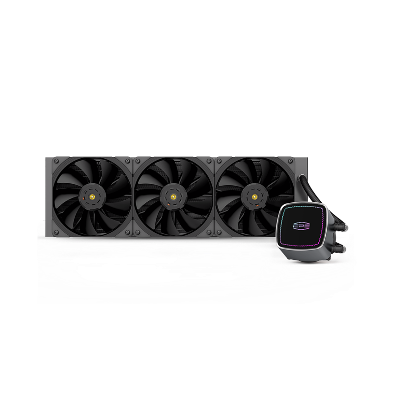 Система жидкостного охлаждения PcCooler DE360 BK, вентилятор 120 мм, шум 33.8 дБА, AM5