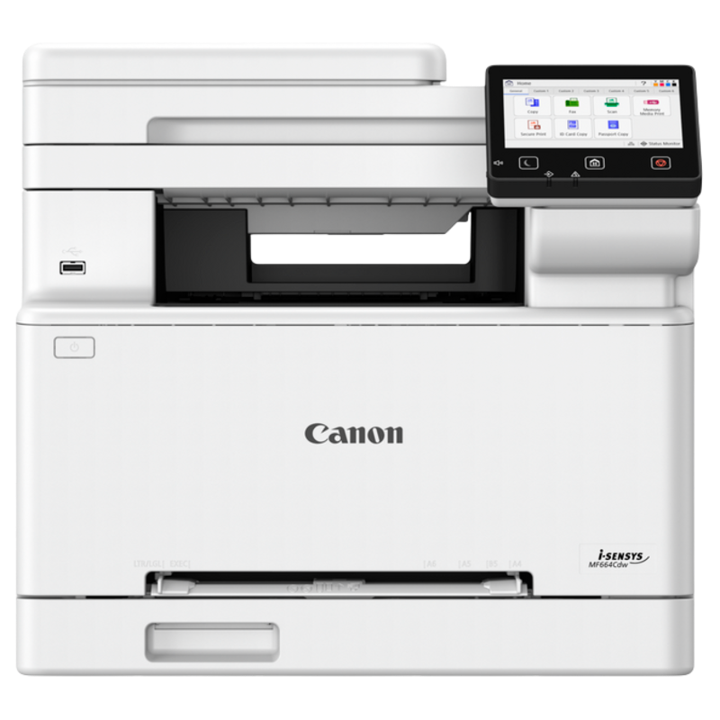 МФУ лазерное Canon i-SENSYS MF664Cdw, A4, цветная печать, двусторонняя печать, сканирование 600x600 dpi
