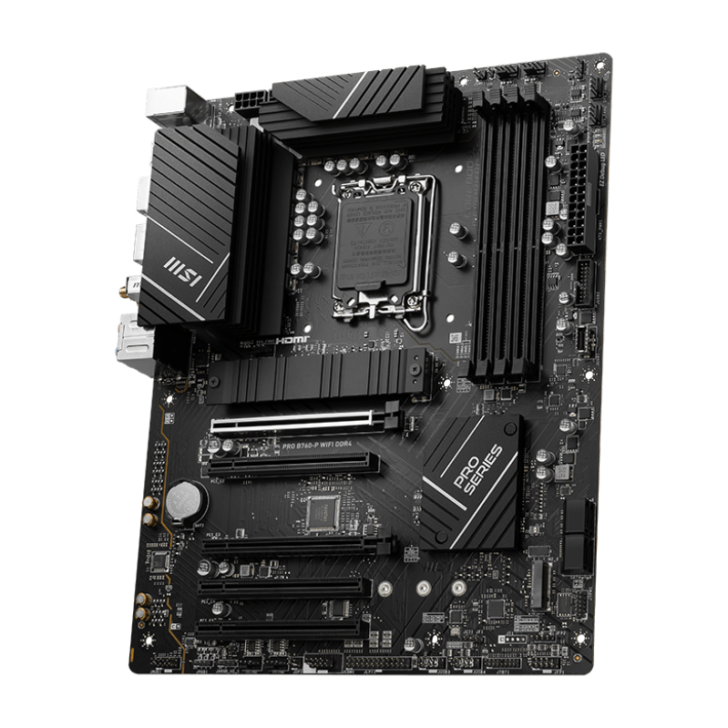 Материнская плата MSI INTEL B760 s1700, LGA1700, ATX, DDR4, DIMM, 128 ГБ ОЗУ, фото 3