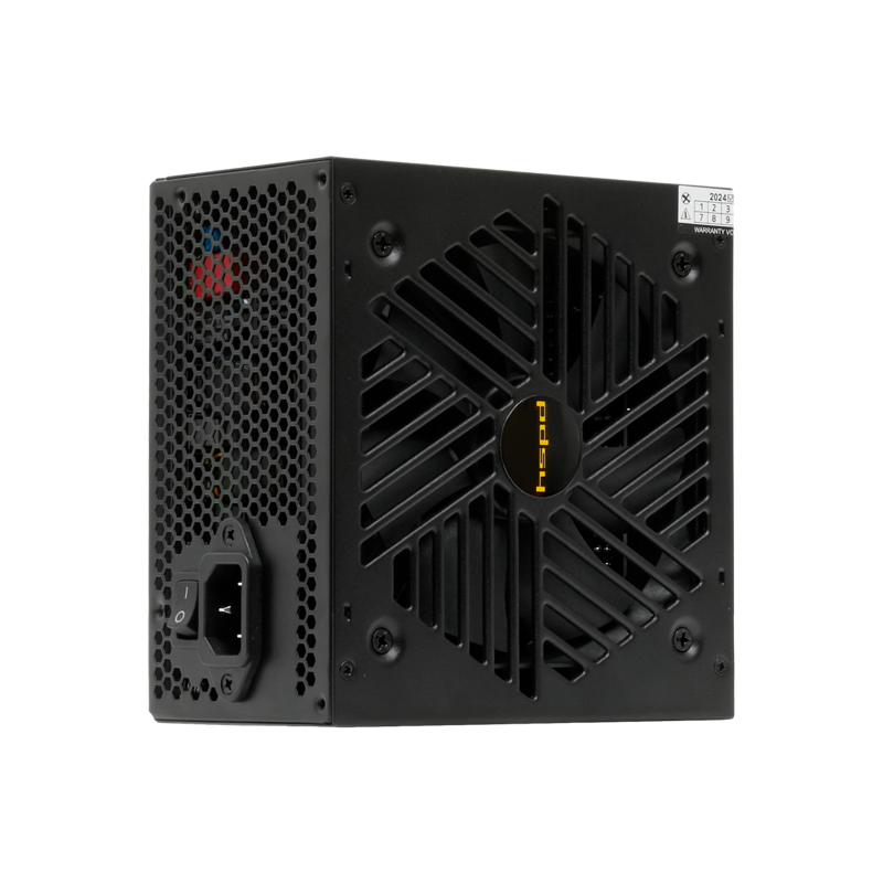 Блок питания Hspd HSK-850GF-BK, 850 Вт, 80 PLUS Gold, ATX, вентилятор 120x120 мм