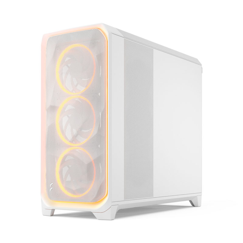 Корпус для ПК Fractal Design Meshify 3 XL Ambience Pro RGB TG Clear Tint, Full Tower, белый, фото 16