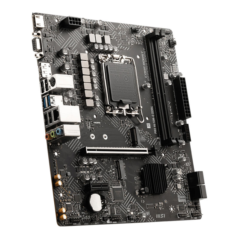 Материнская плата MSI INTEL H610 s1700, LGA1700, Micro-ATX, DDR5, фото 4